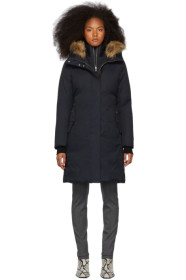 Mackage - Manteau en duvet bleu marine Harlowe