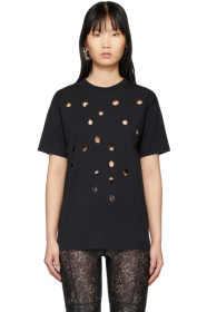 Ottolinger - SSENSE Exclusive Black Burned T-Shirt