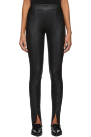 Wolford - Black Estella Slit Leggings
