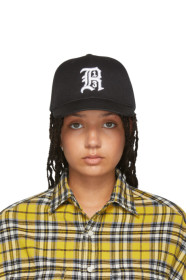 R13 - Black Logo Baseball Cap