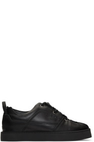 Doublet - Black Sneakers Layered Dress Derbys