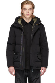 Parajumpers - Blouson en duvet noir Rugged Marcus