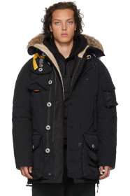 Parajumpers - Blouson noir Polar Equipment Musher