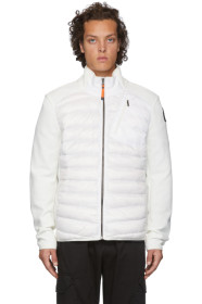 Parajumpers - White Down Hybrid Jayden Jacket