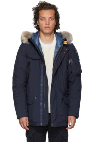 Parajumpers - Blouson en duvet bleu marine Masterpiece Masterlight Right Hand