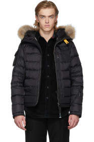 Parajumpers - Blouson en duvet noir Mountain Loft Skimaster