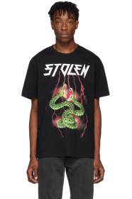 Stolen Girlfriends Club - SSENSE 限定 ブラック ライトニング T シャツ