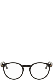 Tom Ford - Black Thin Round Glasses