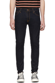 Nudie Jeans - Jean indigo Skinny Lin