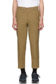 Dickies Construct - SSENSE 限定 ブラウン ストレート スリム コーデュロイ パンツ