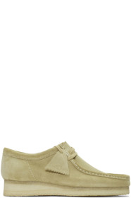 Clarks Originals - Beige Suede Wallabee Moccasins