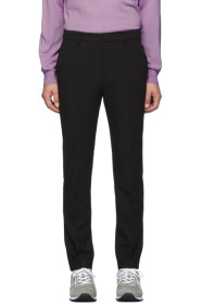 Tibi - SSENSE Exclusive Black Anson Trousers