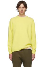 Tibi - SSENSE Exclusive Yellow Airy Sweater