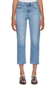 Levi's - Blue Wedgie Straight Jeans