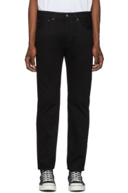 Levi's - Black 501 Slim Taper Jeans