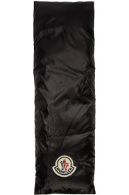 Moncler - Black & White Down Scarf