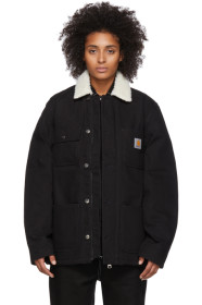 Carhartt Work In Progress - Black Fairmount Coat