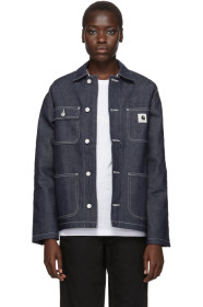 Carhartt Work In Progress - Blue Denim Michigan Jacket