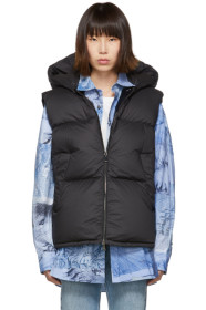Moncler - Black Down Gamble Vest