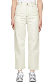 Carhartt Work In Progress - White Armanda Jeans