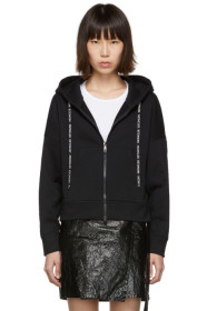 Moncler - Black Zip-Up Sweater