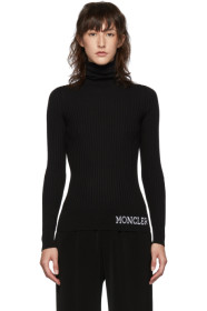 Moncler - Black Ribbed Turtleneck