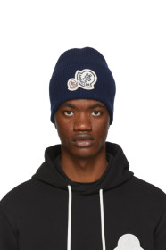 Moncler - Blue Knit Beanie