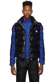 Moncler - Veste en duvet noire Tib