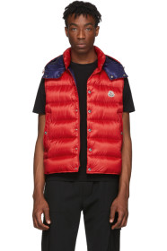 Moncler - Red Down Billecart Vest