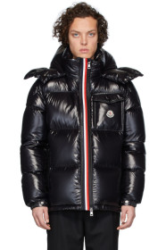 Moncler - Black Down Montbeliard Jacket