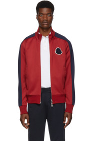 Moncler - Red Cardigan Track Jacket