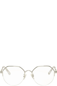 McQ Alexander McQueen - Silver Hexagonal Glasses