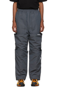 Xander Zhou - Grey Cargo Lounge Pants