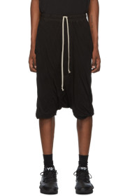 Rick Owens Drkshdw - Black Pod Shorts