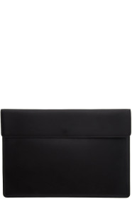 Common Projects - ブラック レザー Dossier ポーチ