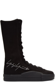 Y-3 - Black Yuben Boot Sneakers
