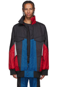 Y-3 - Multicolor Colorblock Padded Track Jacket