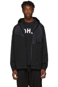Y-3 - Black Sateen Track Jacket