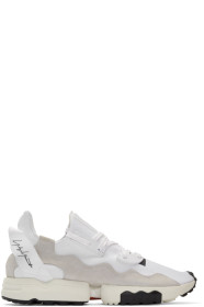 Y-3 - 白色 ZX Torsion 运动鞋