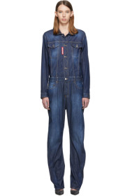 Dsquared2 - Blue Denim Jumpsuit