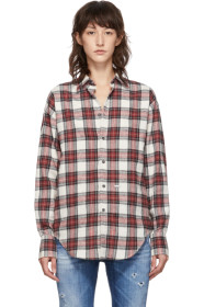 Dsquared2 - Red Plaid Easy Dean Shirt