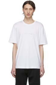 Helmut Lang - T-shirt blanc Alien Logo