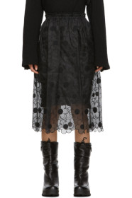 Moncler Genius - 4 Moncler Simone Rocha Black Lace Skirt