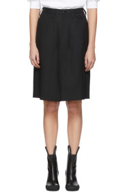 Random Identities - Black Chino Skirt