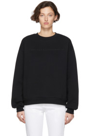Random Identities - Black Cut-Out Sweatshirt