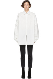 Random Identities - Chemise blanche Multi Pocket