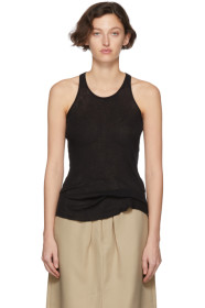 Random Identities - Black Mesh Tank Top