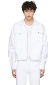 Random Identities - White Denim Jacket