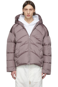 Random Identities - Pink Duvet Puffer Jacket