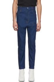 Random Identities - Blue I Bless the 80's Jeans